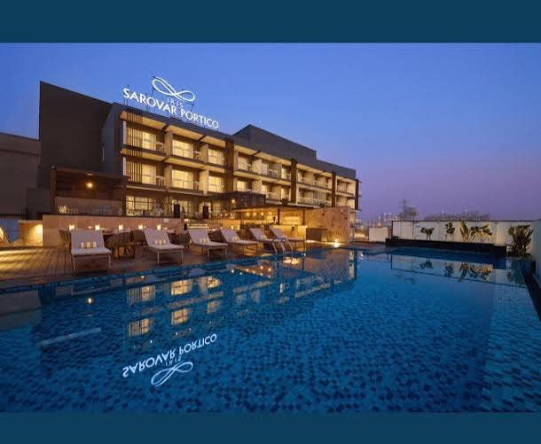 The Rosefinch Sarovar portico
